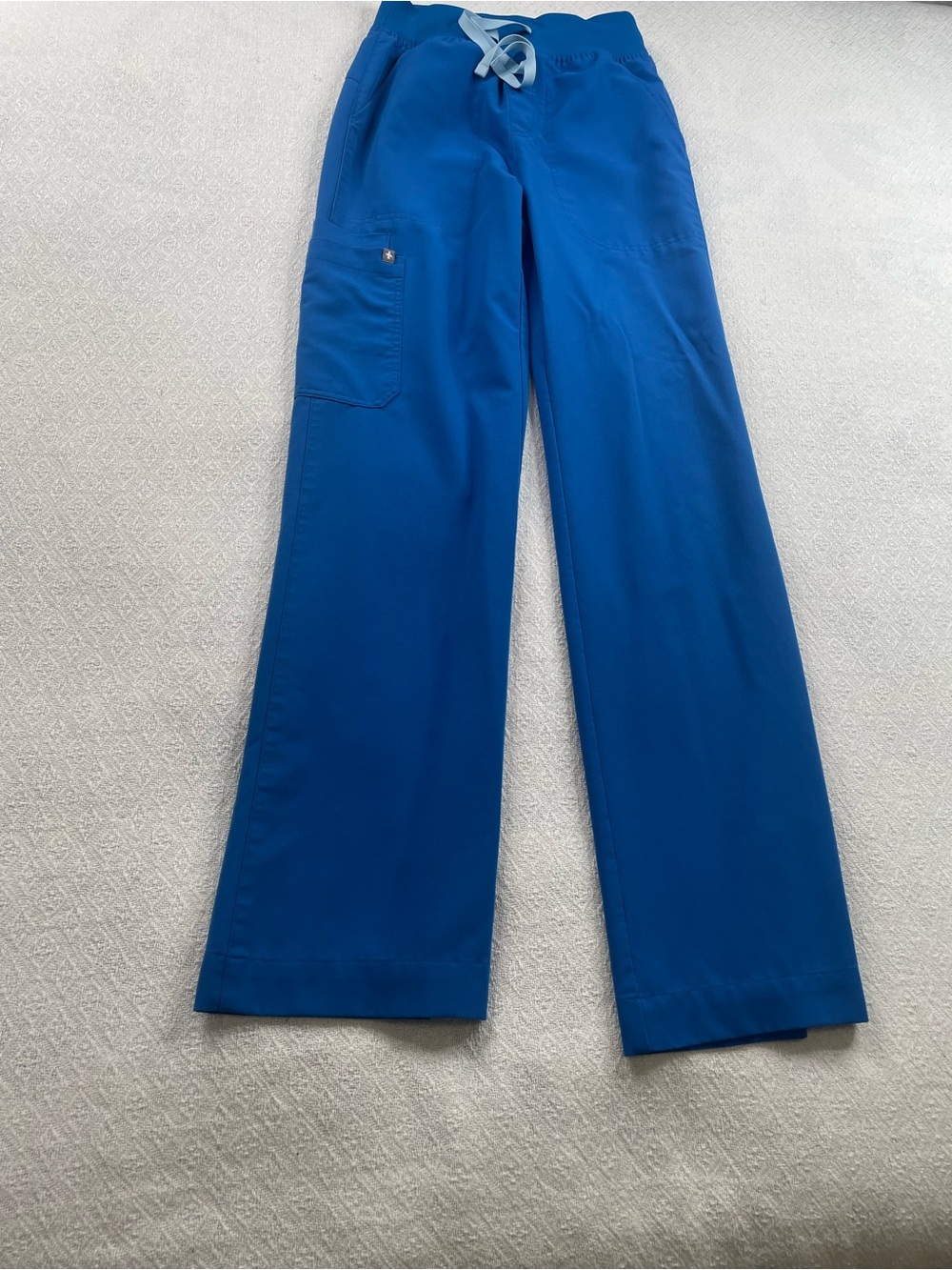 Figs Royal Blue Scrub Pants with Drawstring~ Size XS / T Medical Staff